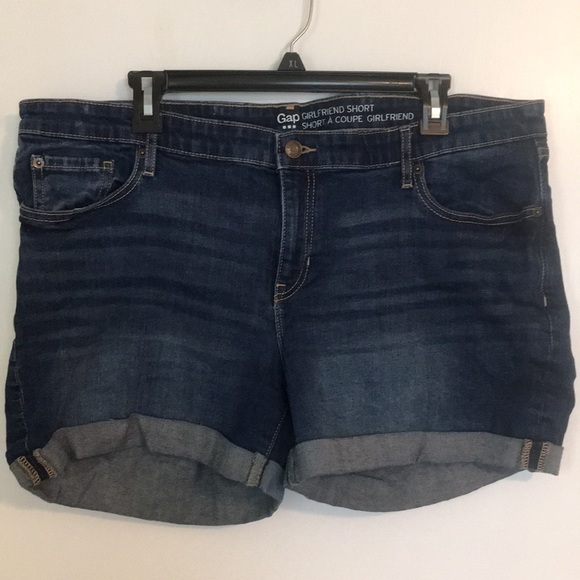 GAP Pants - GAP Jean girlfriend shorts